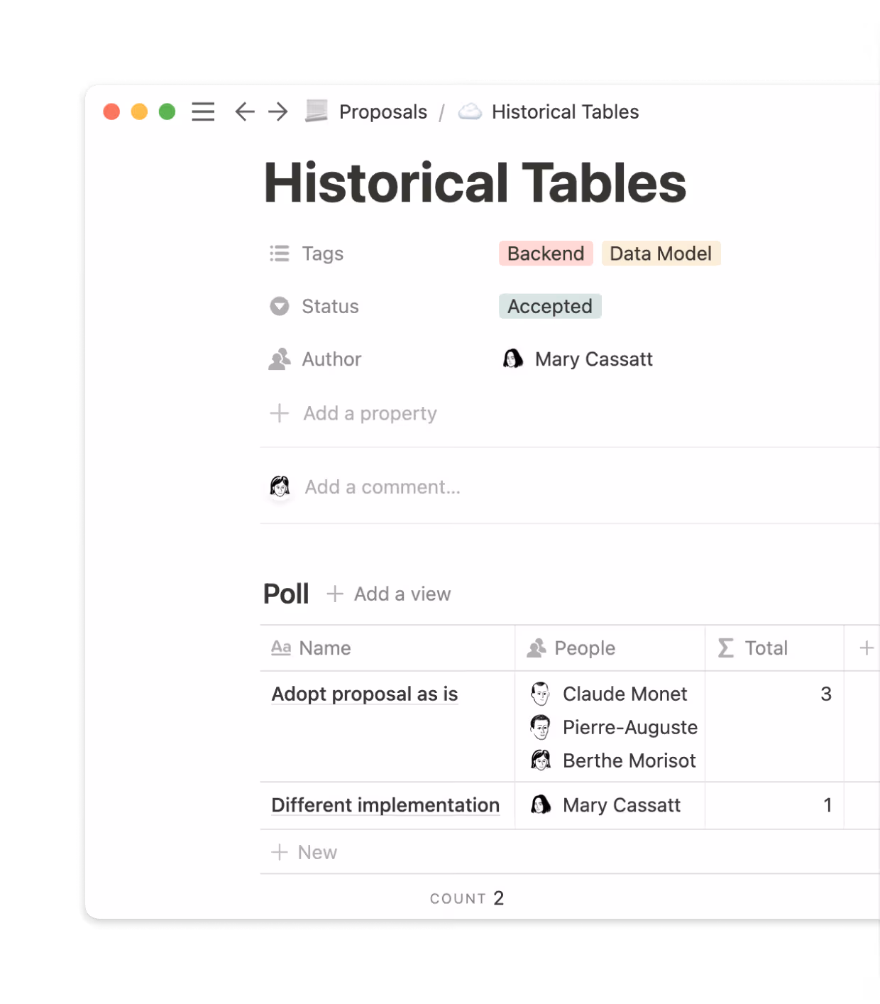 Notion acts as a digital archive for every decision Synctera’s engineers make.