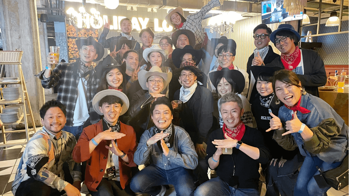 Notion Japanの社員たちとオースティンで開催されたセールスKick Offミーティングに参加