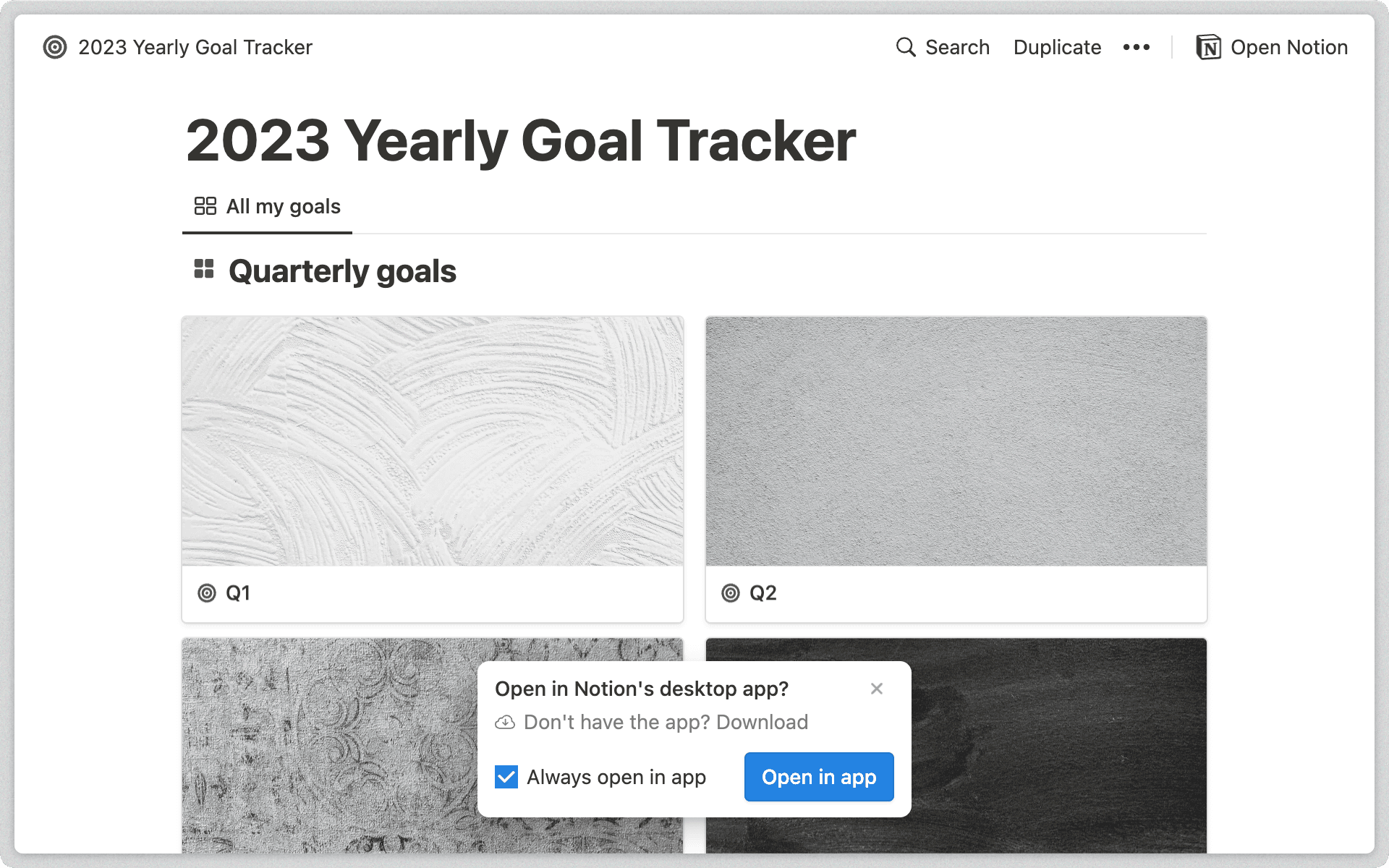 Veröffentlichung-In der Desktop-App öffnen