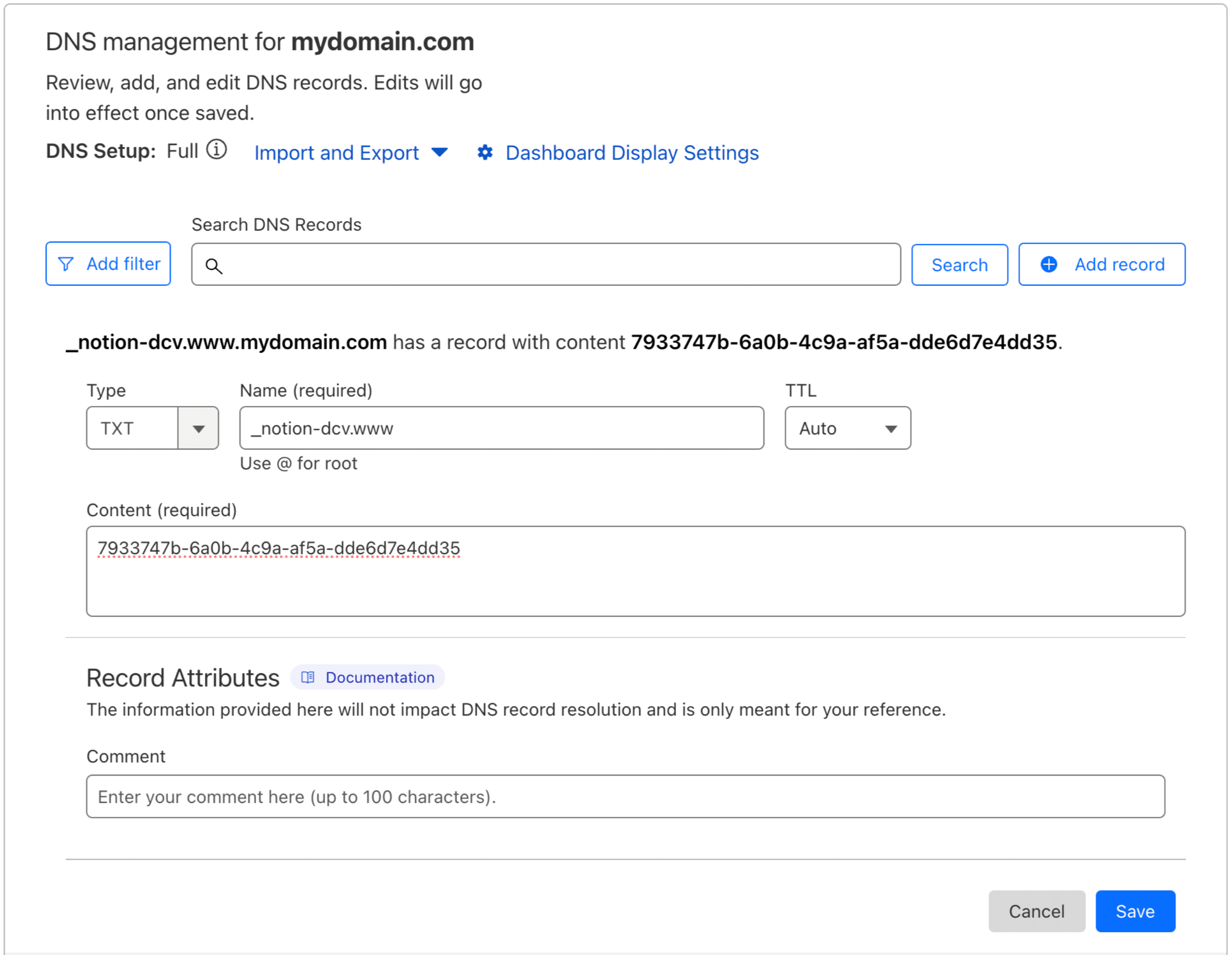 Cloudflare Schritt 5